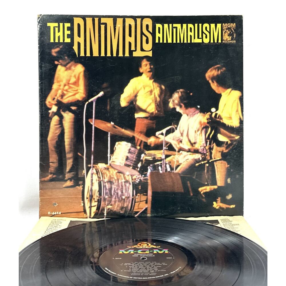 The Animals Animalism LP MGM E/SE-4414 Vinyl Record Eric Burdon Tested